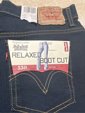 Levi's Relaxed Boot Cut Jeans - Dark Blue